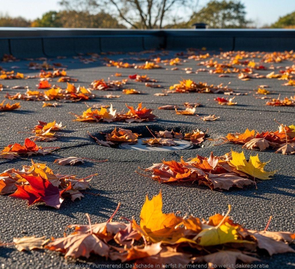 Dakschade In Herfst Purmerend