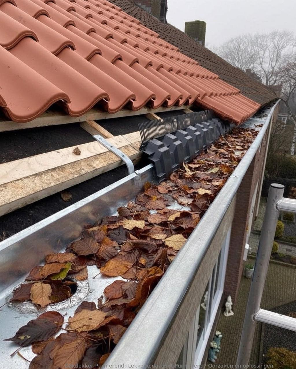 Lekkage Dakgoot Purmerend 1