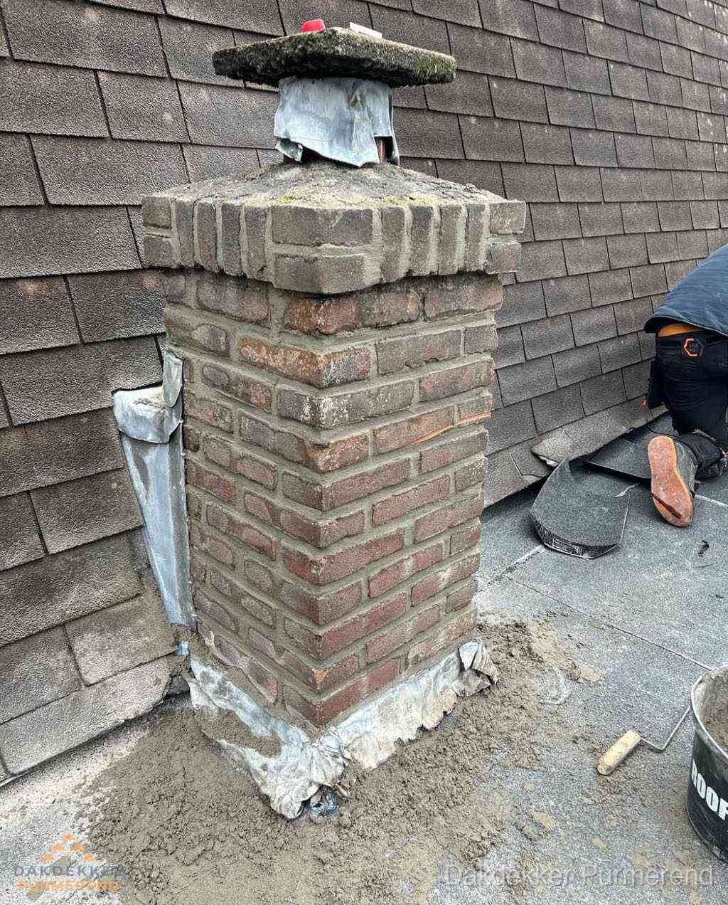 Schoorsteen Lood Voegwerk Purmerend