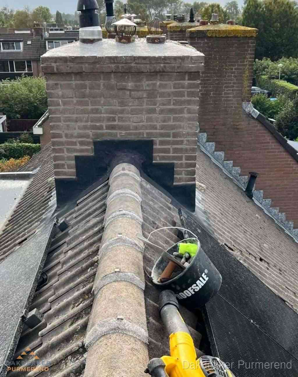 Schoorsteen Loodaansluiting Inspectie Purmerend